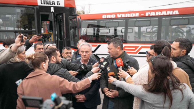 Renovada flota de colectivos para el área metropolitana de Paraná
