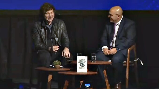 Milei recordó una anécdota con Fátima Florez y criticó a economistas y periodistas