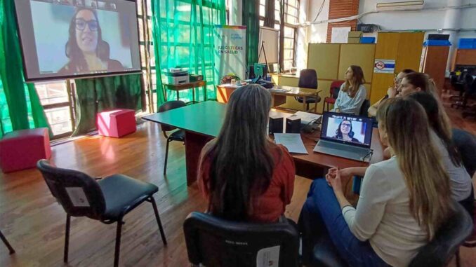 Equipos de salud se capacitaron sobre el impacto de las tecnologías en el bienestar de infancias y adolescencias