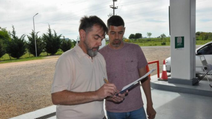 El Municipio de Maciá acordó con las estaciones de servicio la implementación del Programa ‘Sin casco no hay nafta’