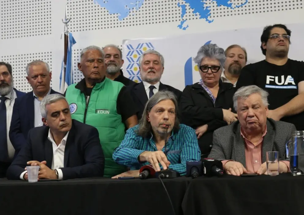 Registran que fue altísimo el acatamiento al paro universitario y los gremios ya buscan fecha para una nueva Marcha Federal